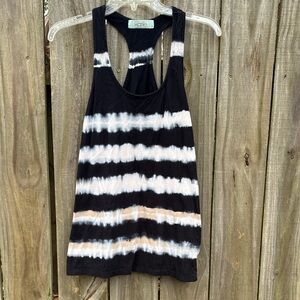 Karlie Monochrome Tie-Dye Tank